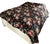 Ralph Lauren VTG Ralph Lauren Isadora BLK Floral Custom Rod Pocket Drapery Panels + Swag Valance. Backed With Ralph Lauren Sergeant. For Sale - Image 4 of 11