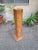 Art Deco Display Column in Walnut Burl, 1940s For Sale - Image 9 of 9