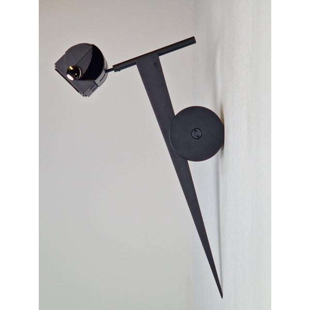 Postmodern Metal Wall Spot Lamp from Debsch Aster, Italy, 1980s For Sale - Image 14 of 14