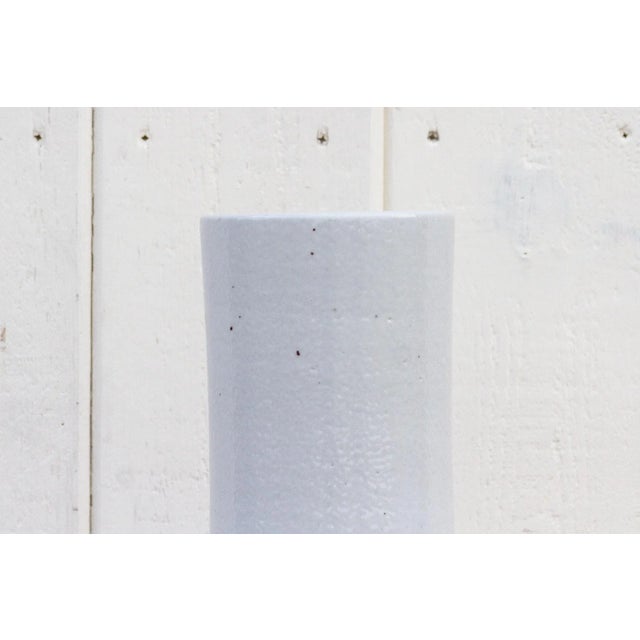 Very Tall Elongated Neck Asian Vase For Sale - Image 4 of 9