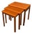 Mid-Century British Nesting Tables in Teak from McIntosh, 1970s, Set of 3 For Sale