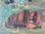 Abstract Vintage Warren Fischer Abstract Oil Painting For Sale - Image 3 of 4