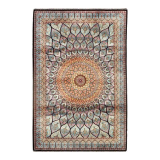Pasargad DC Exquisite Design Paris Palace Fine Power Loom V.Silk Rug For Sale