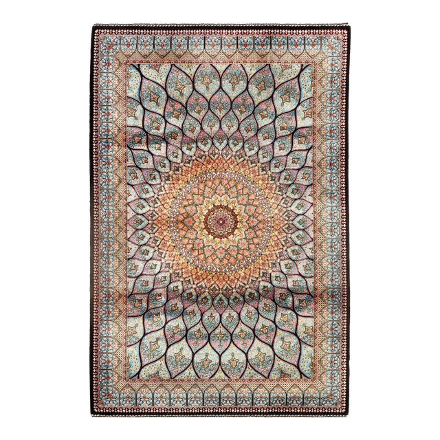 Pasargad DC Exquisite Design Paris Palace Fine Power Loom V.Silk Rug For Sale