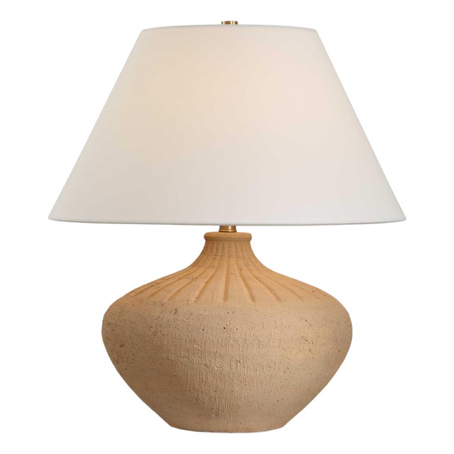 Eldon Terracotta Table Lamp For Sale