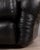 Vintage Italian Three-Seater Sofa in Black Leather, 1970s For Sale - Image 17 of 18
