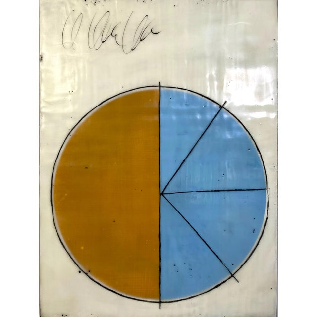 Contemporary Encaustic Mixed Media Installation by Gina Cochran - "Sweetwater" - 9 Panels For Sale - Image 3 of 11