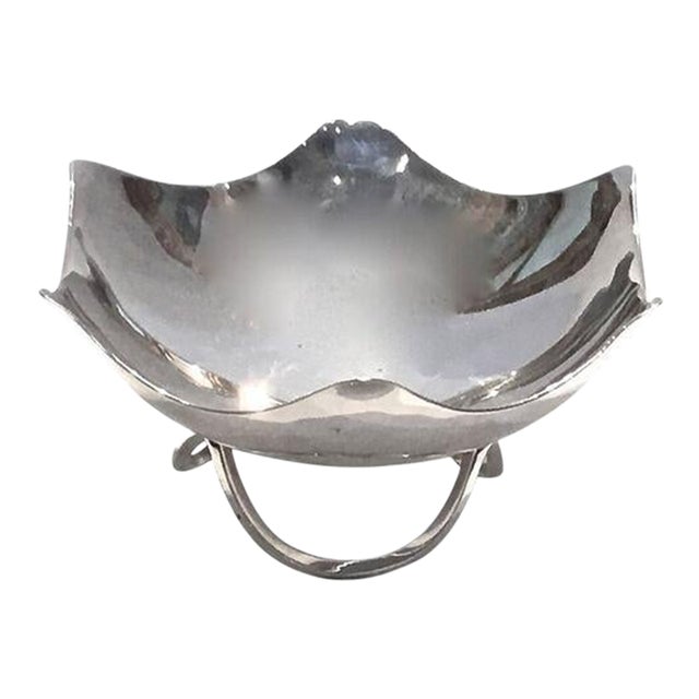 Vintage Cartier Sterling Silver Salt Dish For Sale