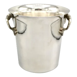Silver Wine Cooler / Ice Bucket