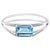 32 Ct Natural Aqua & Diamond Bangle /Bracelet in 18 Karat White Gold 46 Grams For Sale - Image 15 of 18