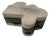 Trudi Battershall Modern Ceramic Decorative Box with Crackle-Glaze For Sale
