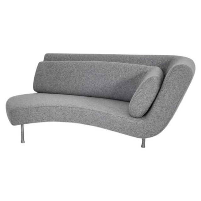 Yang Daybed in Mid-Grey Wool from Ligne Roset For Sale - Image 4 of 6