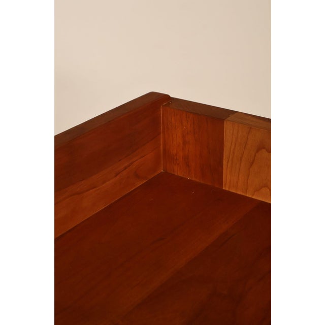 Stickley Mission Collection Cherry Three Door Bookcase For Sale - Image 9 of 18