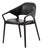 Black Stained Ash Ico Chair from Cassina For Sale