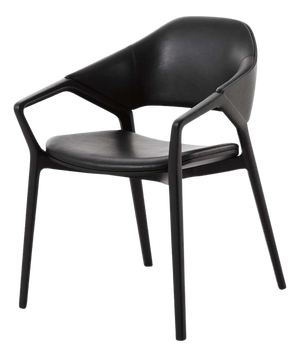 Black Stained Ash Ico Chair from Cassina