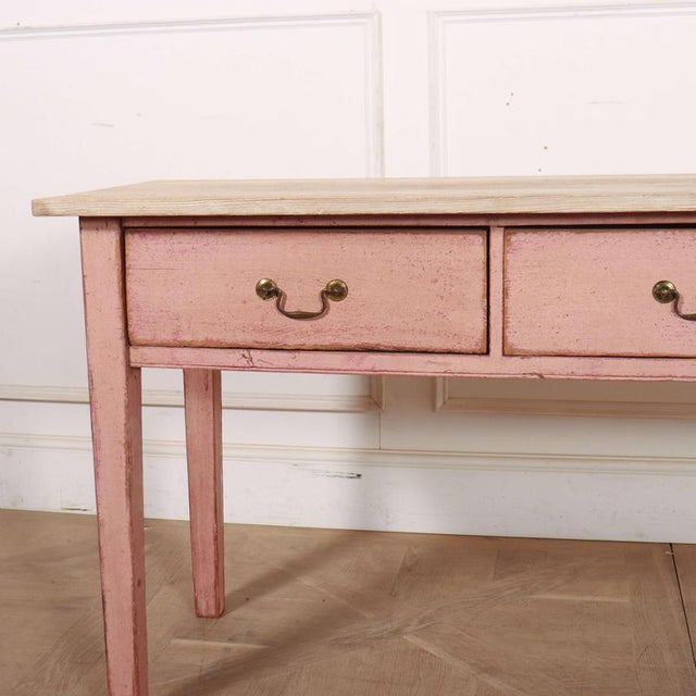 English Painted Server in Pine For Sale - Image 3 of 13