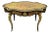 Napoleon III Style French Inlaid Brass Bronze Boulle Turtle Top Center Table For Sale