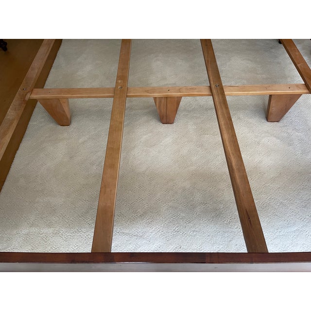Wood 1990s Ethan Allen Queen Bed Formerly British Classics/Caymen Collection Now Called Kingston For Sale - Image 7 of 18
