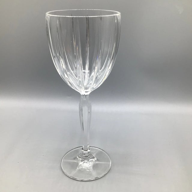 Waterford Crystal Waterford Marquis Omega Cut Crystal Wine Glass - 1 For Sale - Image 4 of 12