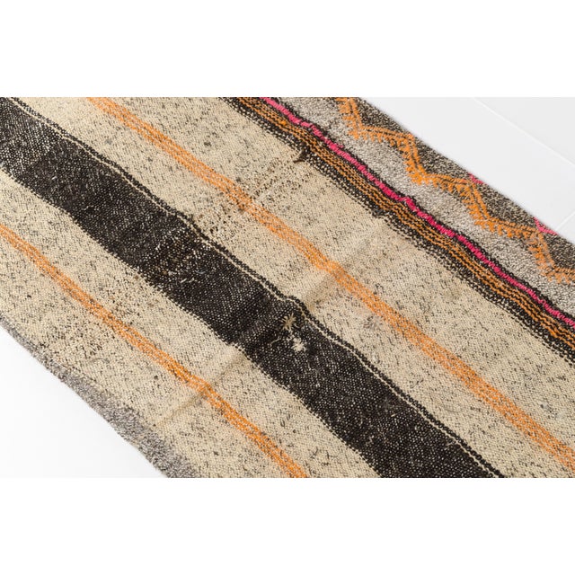 Textile Decorative Vintage Anatolian Kilim Rug For Sale - Image 7 of 11