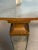 Art Deco Style Mirrored Circular Coffee / Cocktail / Low Table, Distressed For Sale - Image 10 of 12