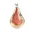 Mid-Century Modern Mid-Century Modern Alfredo Barbini Murano Sommerso Glass Pear For Sale - Image 3 of 6