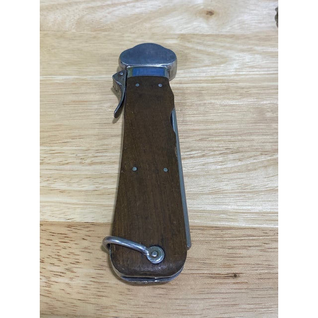 Traditional 1930s Original German Wwii Luftwaffe Gravity KnifePaul Weyersberg & Co. Of Solingen For Sale - Image 3 of 14