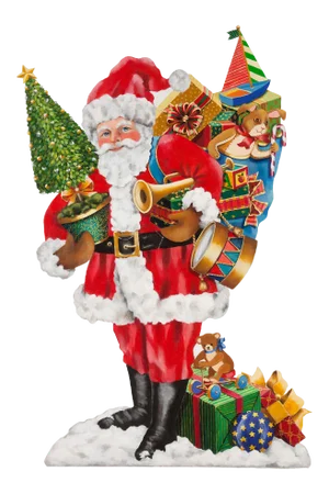 Santa Claus Free-Standing Decorative Object