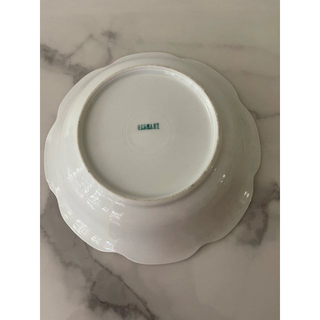 Early 20th Century Early 20th Century Floral Iridescent Bavarian Bowl For Sale - Image 5 of 5