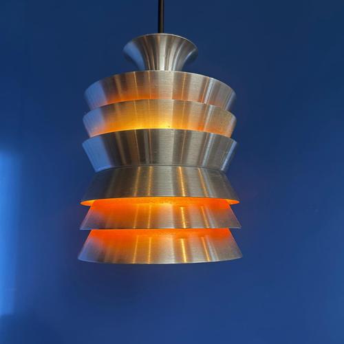 Trava Pendant Lamp by Carl Thore for Granhaga, Sweden, 1960s For Sale - Image 5 of 6