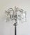 Impressive Paolo Venini Murano Foot Lamp All glass pendants in perfect condition Chromed metal showing its age Original...