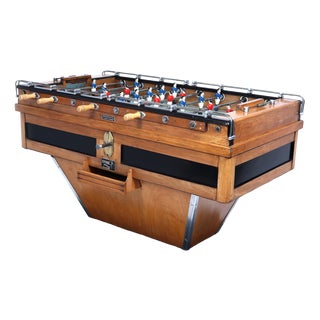 Art Deco French Babyfoot Football Game Table from Finale, 1950s For Sale