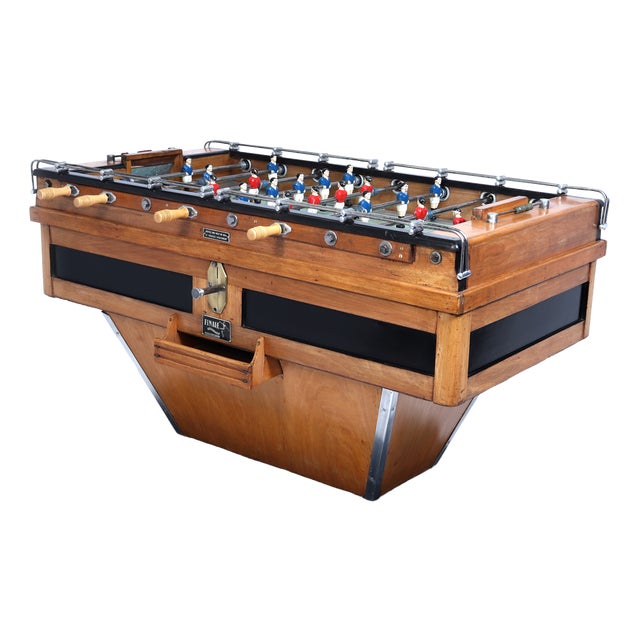 Art Deco French Babyfoot Football Game Table from Finale, 1950s For Sale