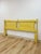 Vintage Cottagecore Painted Yellow King Headboard Eclectic Hollywood Regency For Sale - Image 4 of 13