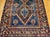 19th Century Caucasian Kazak Area Rug, Hand-Knotted Wool, Blue, Ivory For Sale - Image 4 of 13