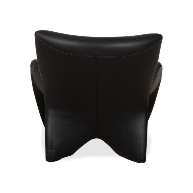 Echnaton Armchair in Black Leather from Leolux For Sale - Image 12 of 14