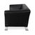 322 3-Seater Sofa in Black Leather from Rolf Benz For Sale - Image 10 of 11