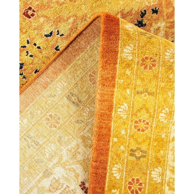 Vintage Moroccan Hand Knotted Wool Area Rug, Bronze - 8'3" X 9'10" For Sale In New York - Image 6 of 9