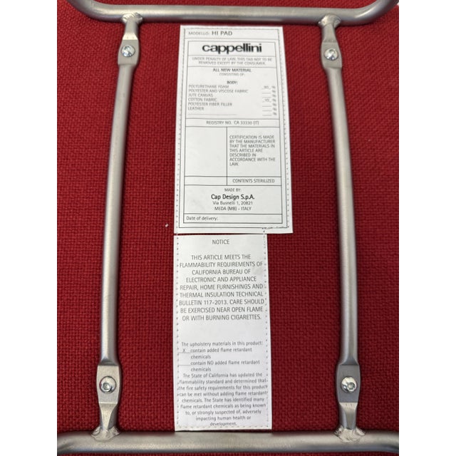 Pair of Jasper Morrison Hi Pad Bar Stools for Cappellini - 4 Pairs Available For Sale - Image 12 of 12