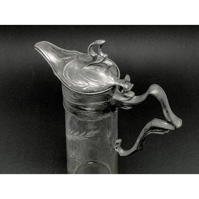 20th Century Wine Pitcher from PWQE, Germany, 1890s For Sale - Image 12 of 13