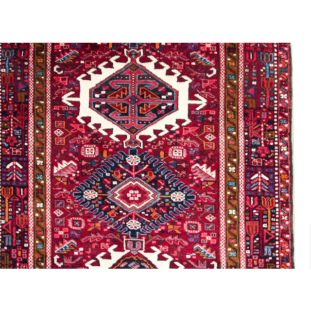 Early 20th Century Persian Heriz Runner For Sale - Image 10 of 16