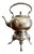 Antique Edwardian Silver-Plated Spirit Kettle on Stand, 1900, Set of 3 For Sale