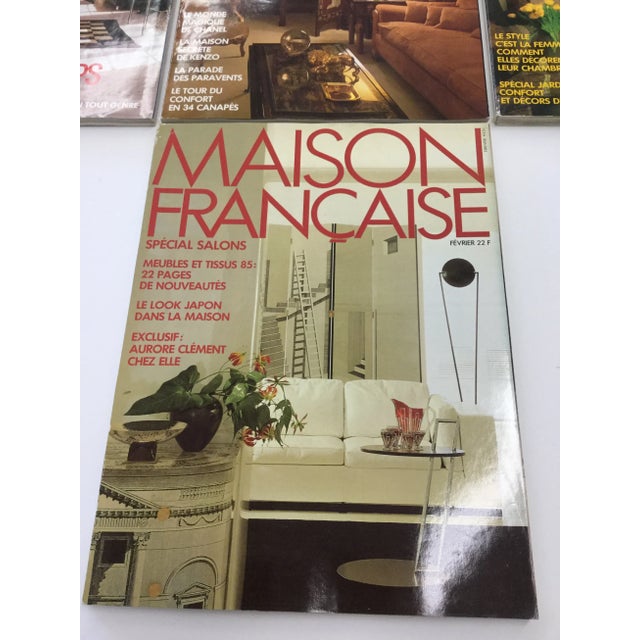 French Interior Decorating Magazines - Set of 5 For Sale - Image 4 of 13