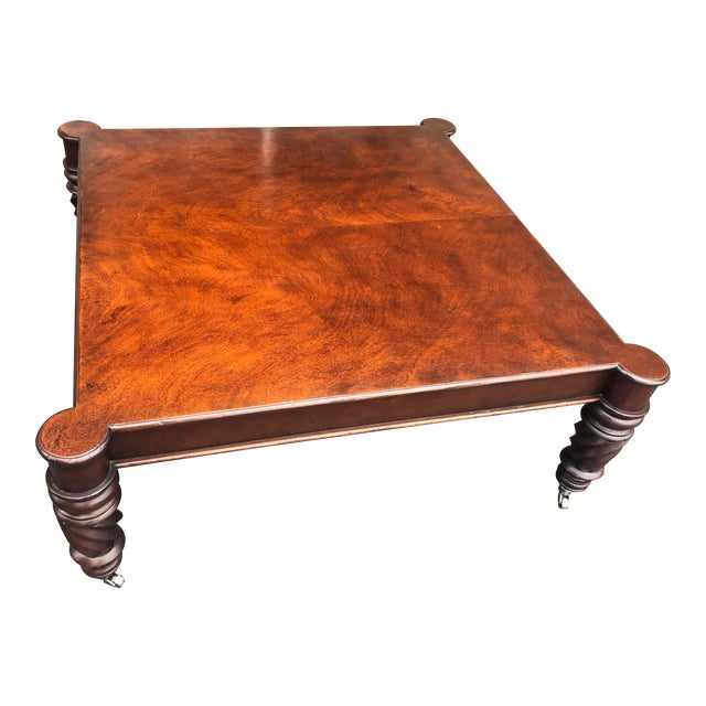 Baker Furniture Company Milling Road Square Wood Cocktail ...