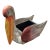 Vintage Wooden Pelican Magazine Rack For Sale
