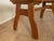 Brown Brutalist Farmhouse Dining Table For Sale - Image 8 of 9