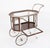 Antique Art Deco French Gilded Bar Cart, 1920s For Sale - Image 14 of 18