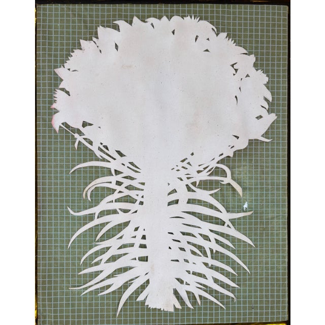 Sculpture Materials Mixed Media Quadriptych Basilius Beslers’ Lilium Cruentum Polyanthos in Gold Wood Frame For Sale - Image 7 of 12