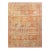 Rug & Kilim’s Distressed Style Tribal Rug in Red Orange Geometric Pattern For Sale