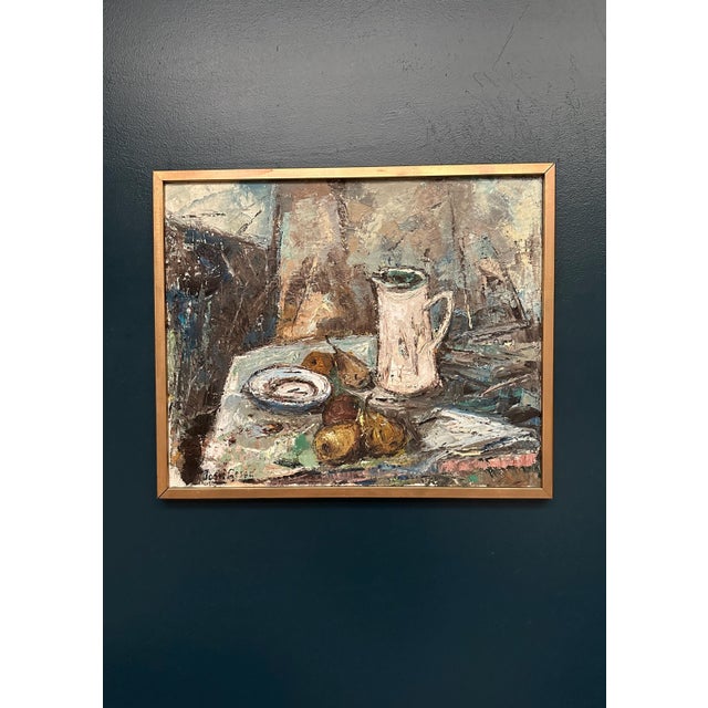 Josef Geson, Upppställning I, 1975, Oil on Canvas, Framed For Sale - Image 17 of 18